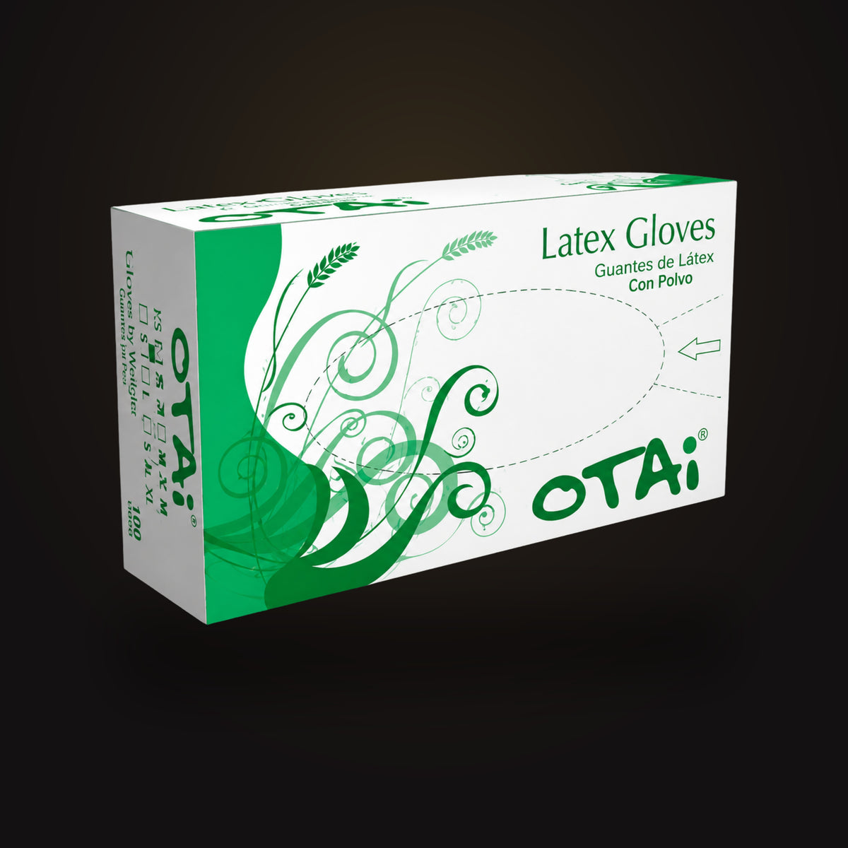 Guantes de Látex con Polvo (OTAi) - 100 un