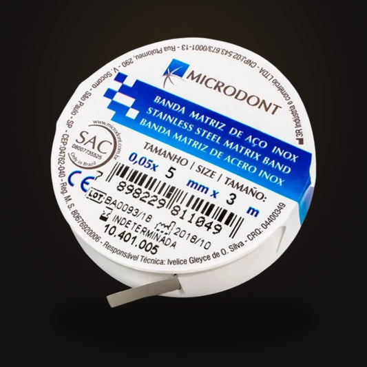 Banda Matriz de Acero Inox (Microdont)