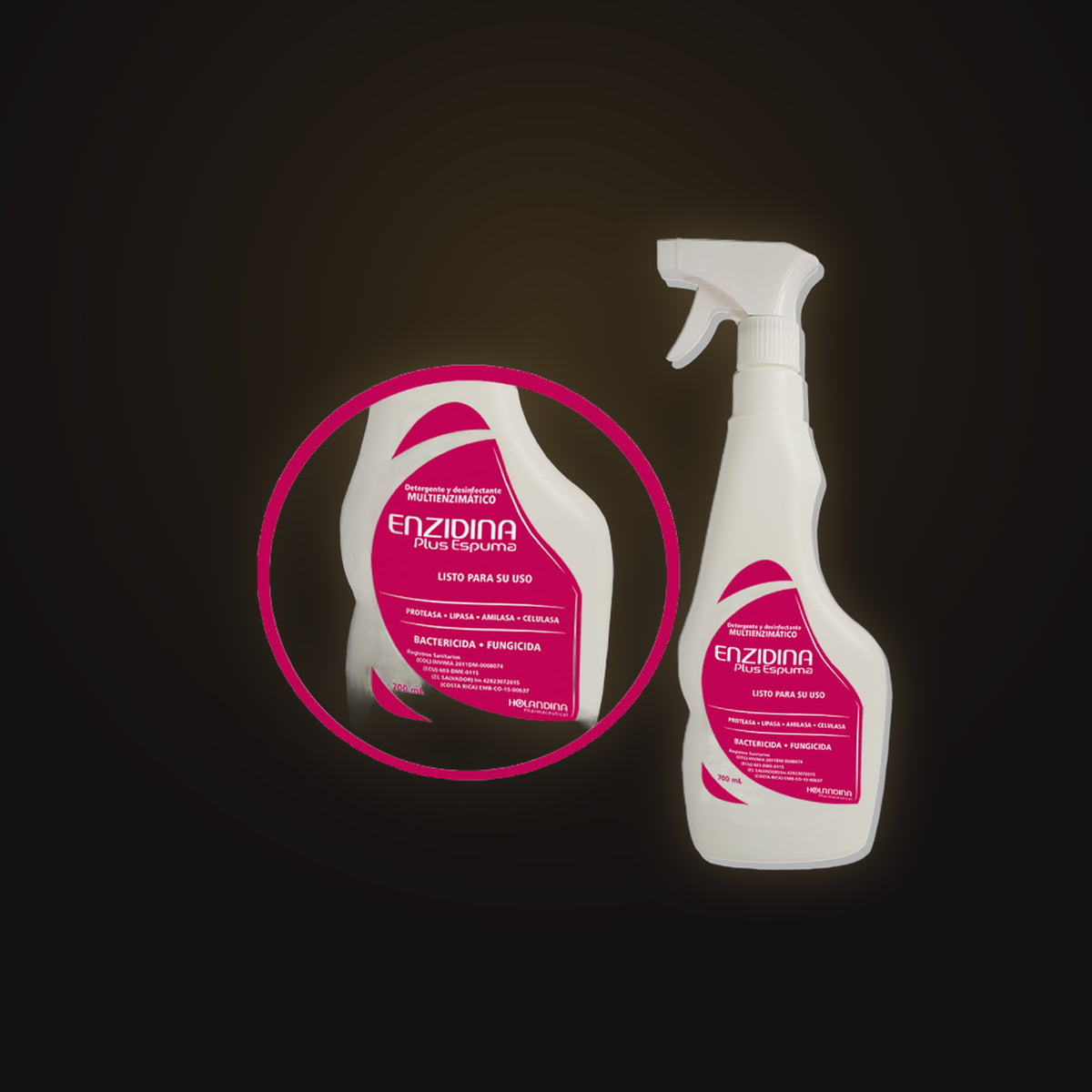 ENZIDINA PLUS ESPUMA 700 mL